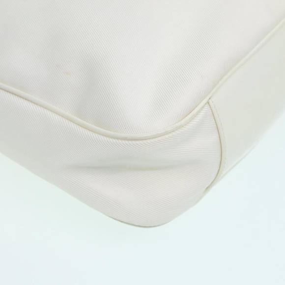 GUCCI Bamboo Hand Bag Canvas White 001 1705 1577 Auth 83496 - Picture 15 of 16